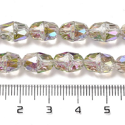 Transparent Glass Beads Strands EGLA-D030-03B-1