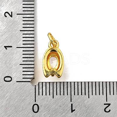 Brass Micro Pave Cubic Zirconia Pendants KK-Z102-03G-02-1