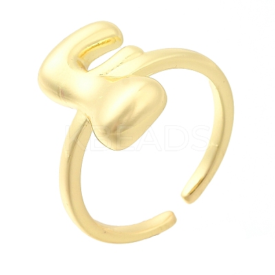 Rack Plating Brass Open Cuff Rings RJEW-S394-01G-F-1