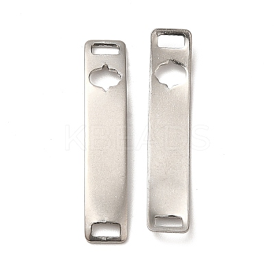 Tarnish Resistant 201 Stainless Steel Connector Charms STAS-D244-31P-D-1