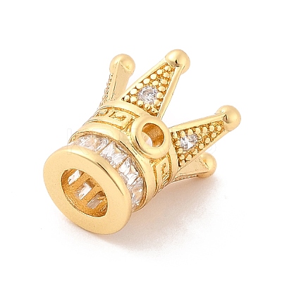 Rack Plating Brass European Beads KK-B054-09-1