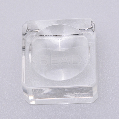 Glass Crystal Ball Stand ODIS-WH0007-07B-1