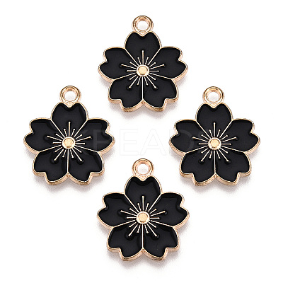 Alloy Enamel Pendants ENAM-S121-115D-1