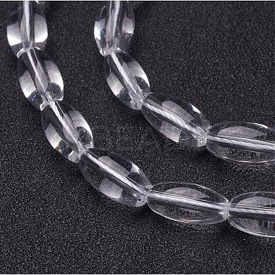 Glass Beads Strands GS6x13mmC01-1