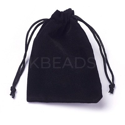 Velvet Cloth Drawstring Bags X-TP-C001-50x70mm-4-1