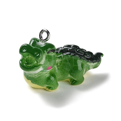 Sea Animal ThemeTraslucent Resin Pendants RESI-D071-04B-1