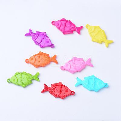 Opaque Acrylic Pendants SACR-S202-20-1
