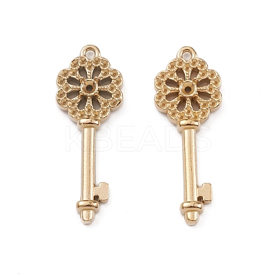 Ion Plating(IP) 304 Stainless Steel Pendant Rhinestone Settings STAS-G309-02G-1