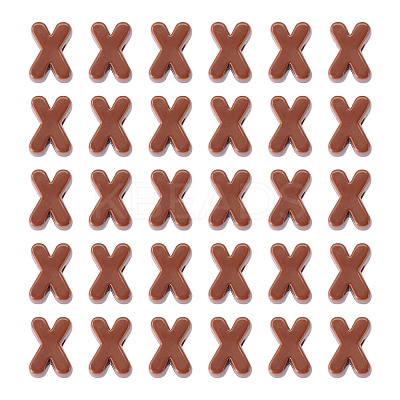 Opaque Acrylic European Beads LS-OACR-TAC0019-006X-1