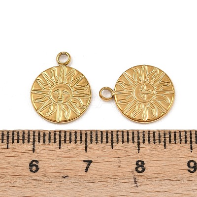 304 Stainless Steel Pendants LS-STAS-I363-09G-1