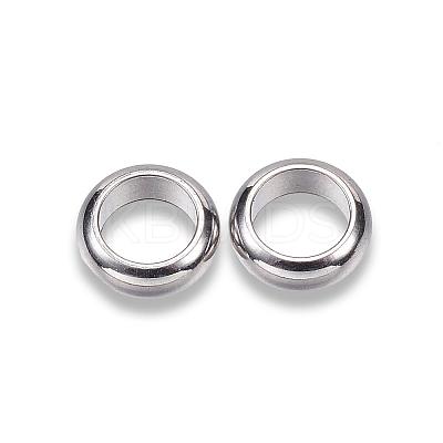 Tarnish Resistant 201 Stainless Steel Spacer Beads STAS-D448-034P-1