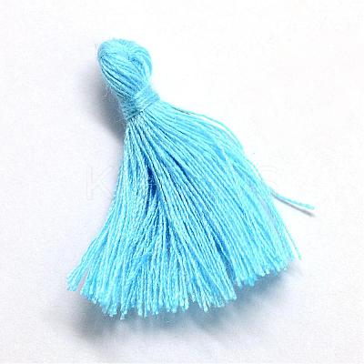 Handmade Polycotton(Polyester Cotton) Tassel Decorations OCOR-Q024-17-1
