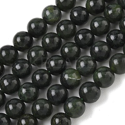 Natural Canadian Jade Beads Strands GG-CBA6BAC-A02-8mm-1