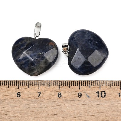 Natural Sodalite Pendants G-A281-02P-08-1