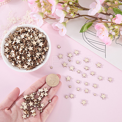 1000Pcs Undyed Natural Wood Beads WOOD-SC0002-33-1