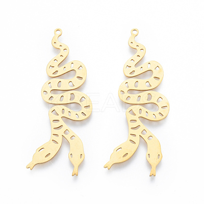 201 Stainless Steel Pendants STAS-N090-LA910-2-1