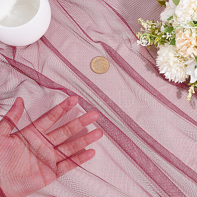 Polyester Mesh Fabric DIY-WH20009-40U-1