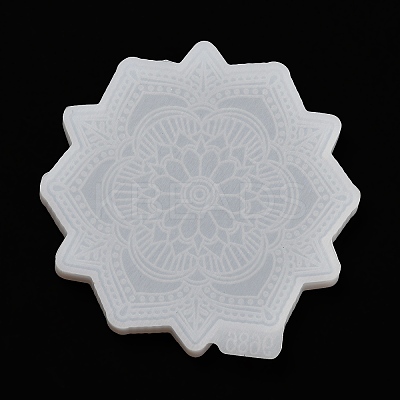 Mandala Flower Coaster DIY Silicone Mold LS-DIY-K072-05B-1
