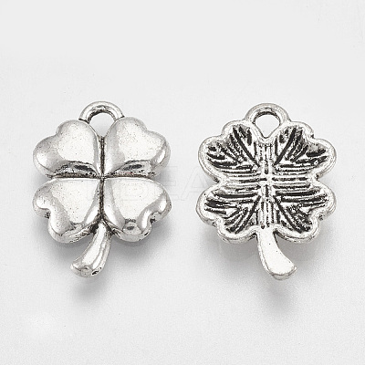 Tibetan Style Alloy Pendants TIBEP-T006-08AS-RS-1
