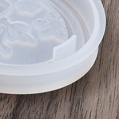 Christmas Series Hanging Tag DIY Pendant Decoration Silicone Molds DIY-M057-03E-1