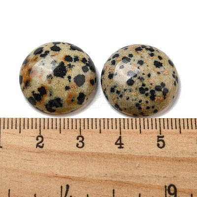 Natural Dalmatian Jasper Cabochons G-C115-02A-21-1