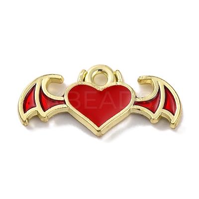 Alloy Enamel Pendants FIND-U024-03G-02-1