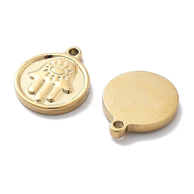 PVD Vacuum Plating 304 Stainless Steel Pendants STAS-R130-30G-1