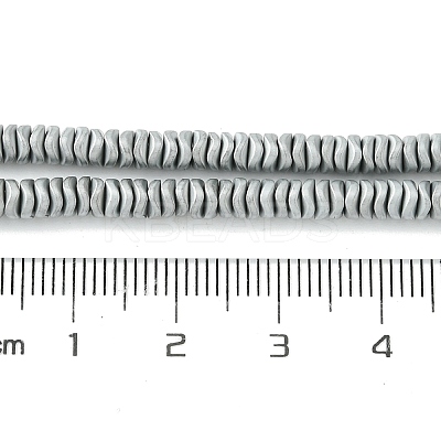 Electroplated Synthetic Non-Magnetic Hematite Beads Strands G-H020-M01-13-1