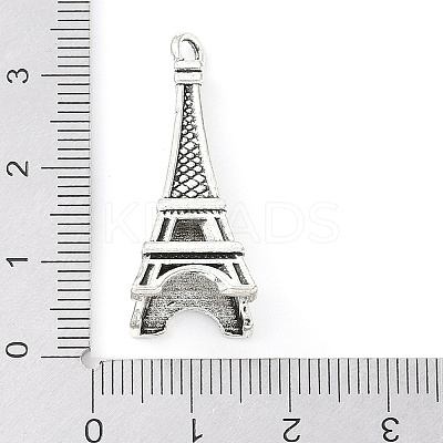 Tibetan Style Alloy Pendant TIBE-M001-06B-AS-1