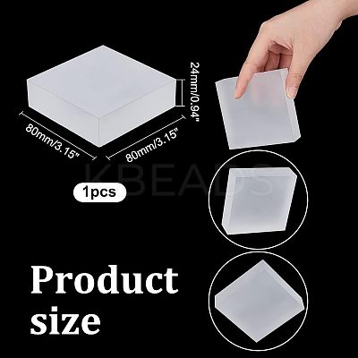 Frosted Acrylic Bases AJEW-WH0176-92B-1