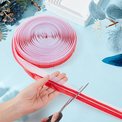 8M Silicone Self-Adhesive Sealing Strip for Door DIY-WH0349-566A-1