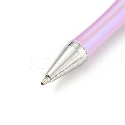 UV Plated Plastic Ball-Point Pen AJEW-C038-03F-1