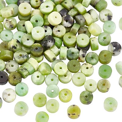 1 Strand Natural Serpentine Beads Strands G-OC0003-10-1