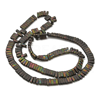 Electroplated Non-magnetic Synthetic Hematite Beads Strands G-C106-B01-05A-1