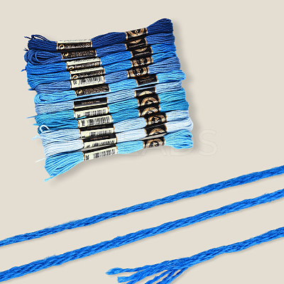 6-Ply Polyester Embroidery Floss OCOR-WH20074-01A-06-1