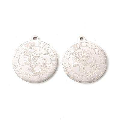 Non-Tarnish 304 Stainless Steel Pendants STAS-A074-03G-P-1