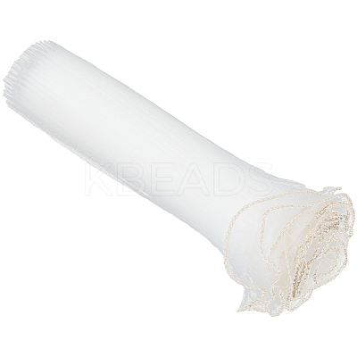 Wrinkled Wavy Gauze Yarn Flower Bouquets Wrapping Packaging DIY-CY0001-78A-1