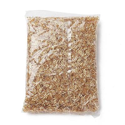 Glass Twist Bugles Seed Beads X-TTSDB6MM22-1