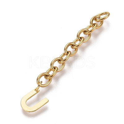 304 Stainless Steel Chain Extender X-STAS-K206-09G-U-1