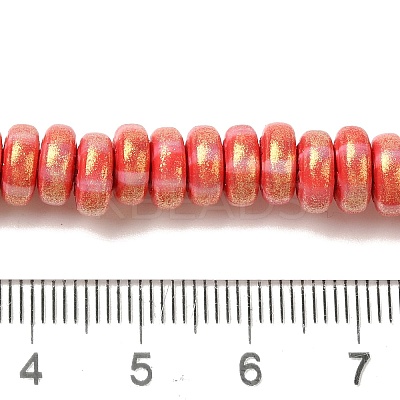 Handmade Polymer Clay Beads Strands CLAY-H006-03H-1