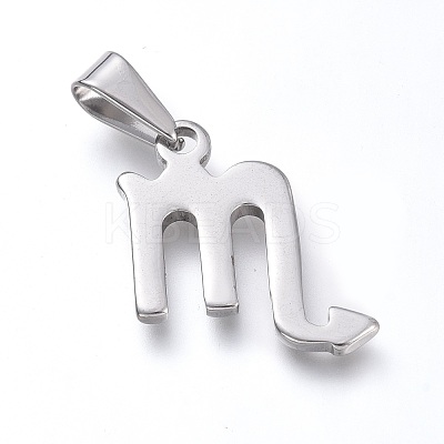Non-Tarnish 304 Stainless Steel Pendants STAS-L210-06G-P-01-1