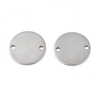 Non-Tarnish 304 Stainless Steel Connector Charms STAS-N095-116F-01-1