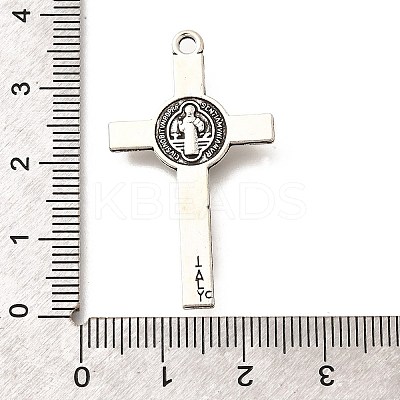 Tibetan Style Alloy Pendants PALLOY-D291-17AS-04-1