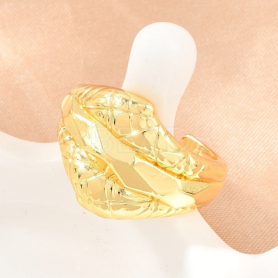 Brass Cuff Open Rings KK-CBA5A76-06G-03-1