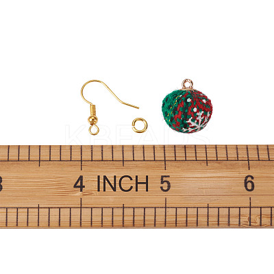 DIY Christmas Style Earring Making Kits DIY-TA0008-88-1