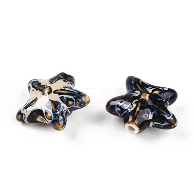 Handmade Porcelain Beads PORC-N008-09Q-1