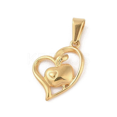 PVD Vacuum Plating 304 Stainless Steel Pendants STAS-R232-14A-G-1