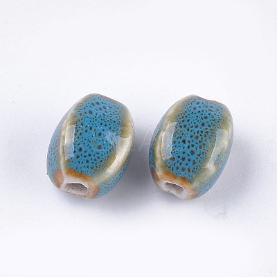 Handmade Porcelain Beads PORC-S498-07J-1