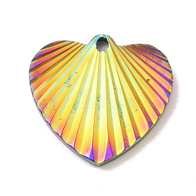 Ion Plating(IP) 304 Stainless Steel Pendants STAS-D025-01M-01-1
