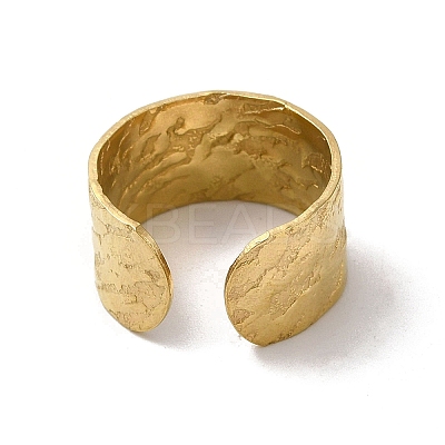 Ion Plating(IP) 304 Stainless Steel Cuff Ring Settings LS-STAS-E202-01G-1